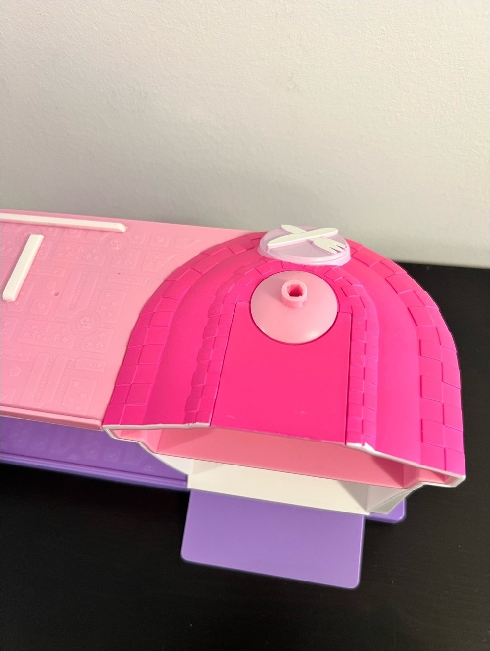 Cutie Cars Ice Cream Shop Playset Pink Purple Mini Garage Toy - Picture 6 of 8